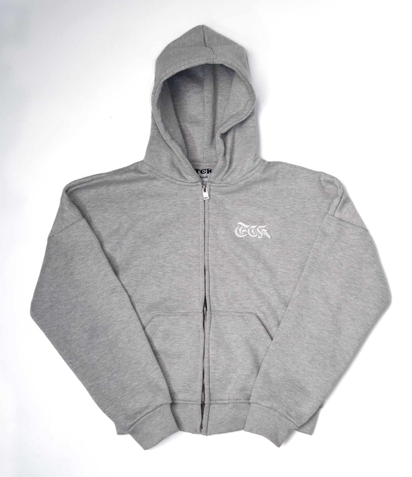 Grey Arabian Horse Zip-Up
